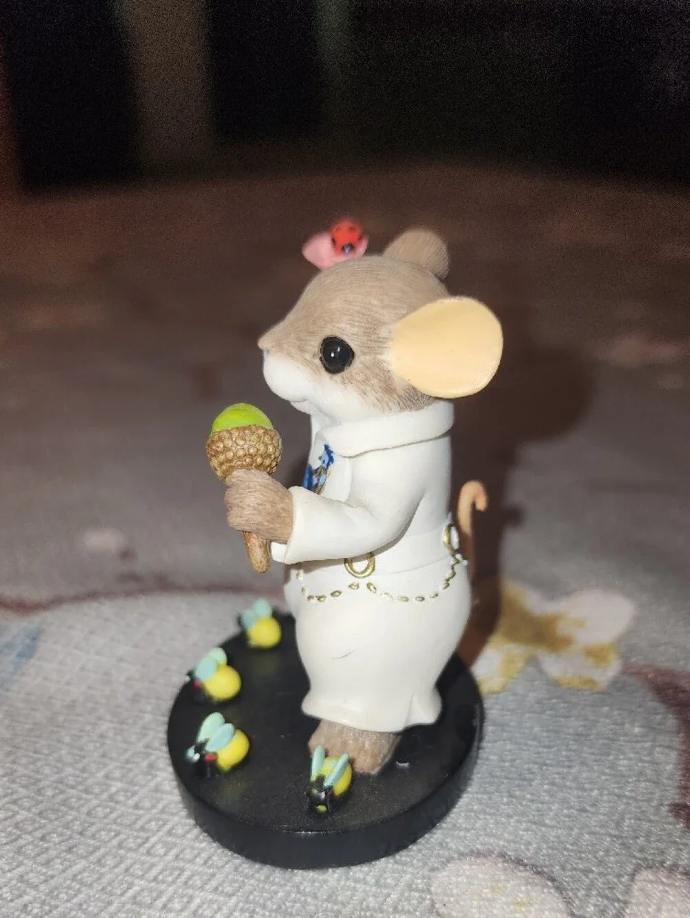 Charming Tails Viva Las Squashville Elvis Mouse